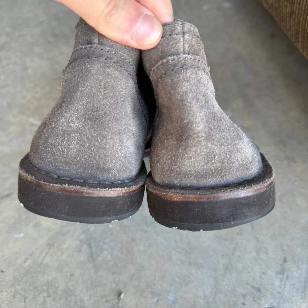 John Varvatos USA Mens Grey Suede Hipster Chukka Boots F505K4B Size 10M
